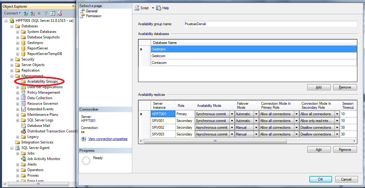 AlwaysOn Availability Groups