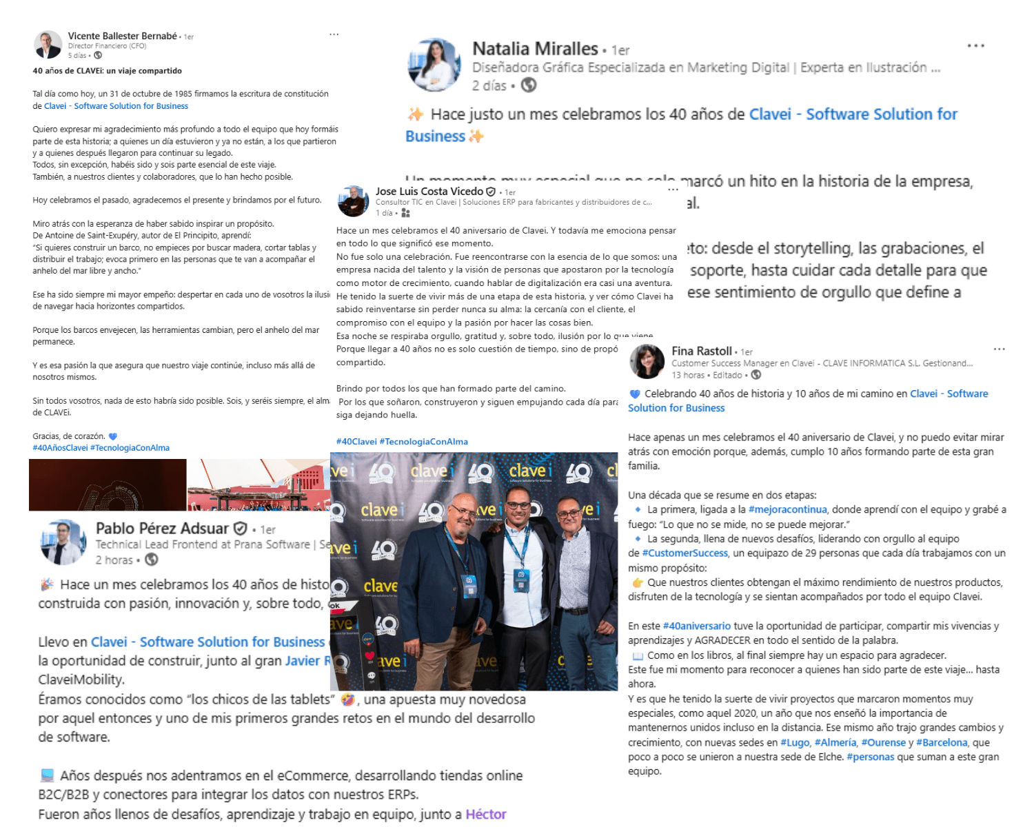 Publicaciones linkedin