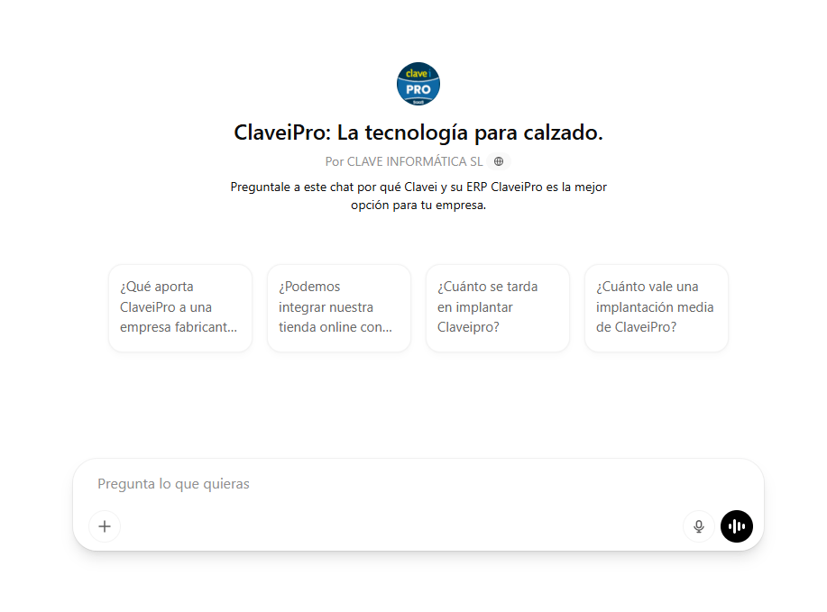 tu chat gpt especializado en calzado