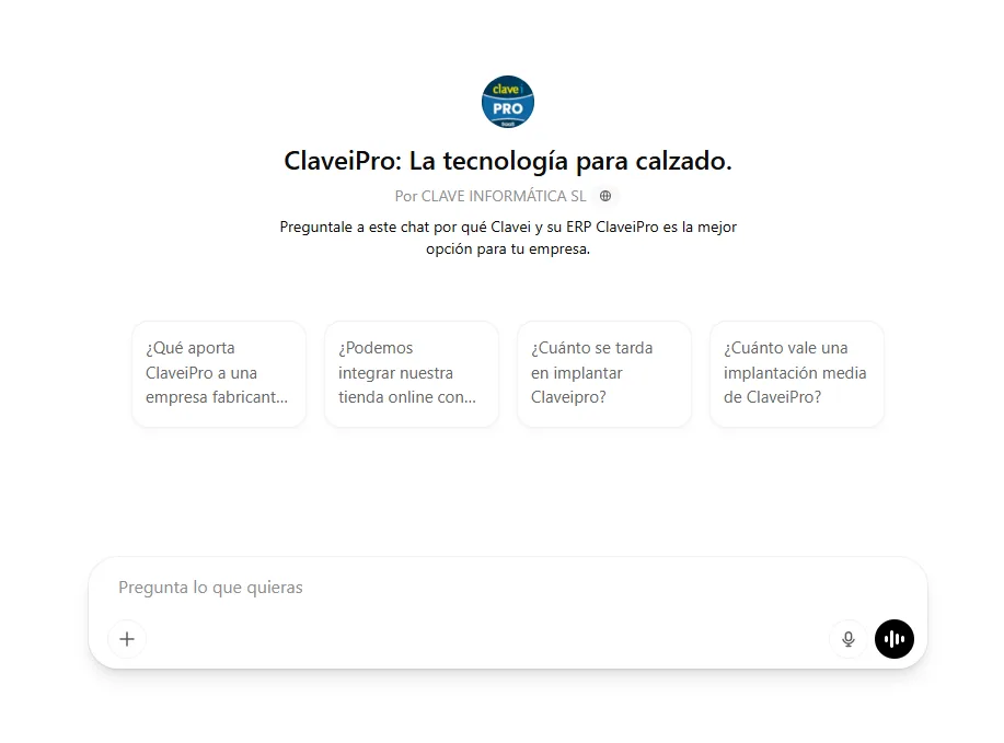 tu chat gpt especializado en calzado