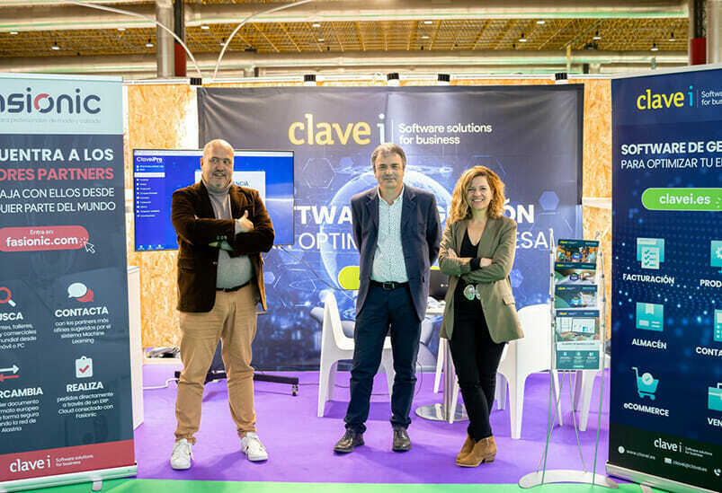 Clavei en el stand de futurmoda