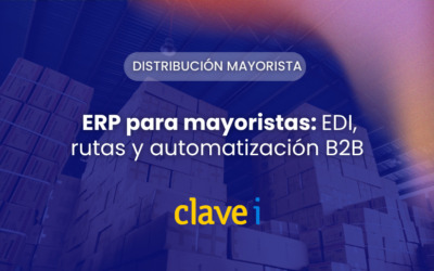 Inicio ERP para mayoristas: EDI, rutas y automatización B2B