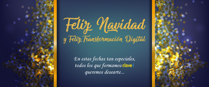 Clavei te desea unas felices fiestas