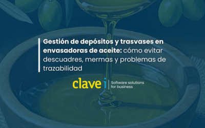 Clavei Mobility MetricsBI Gestión de depósitos y trasvases en envasadoras de aceite: cómo evitar descuadres, mermas y problemas de trazabilidad