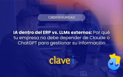 Inicio ¿Por qué usar la IA integrada en el ERP es más seguro y eficaz que depender de Claude o ChatGPT?