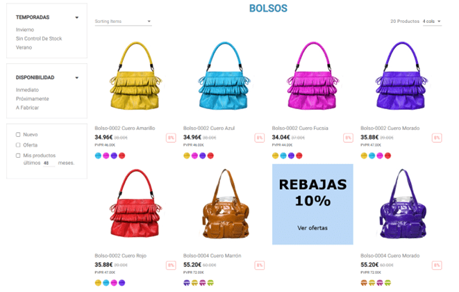 Catalogo bolso