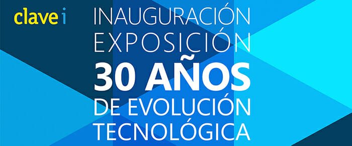 Exposición 30 años evolución tecnológica