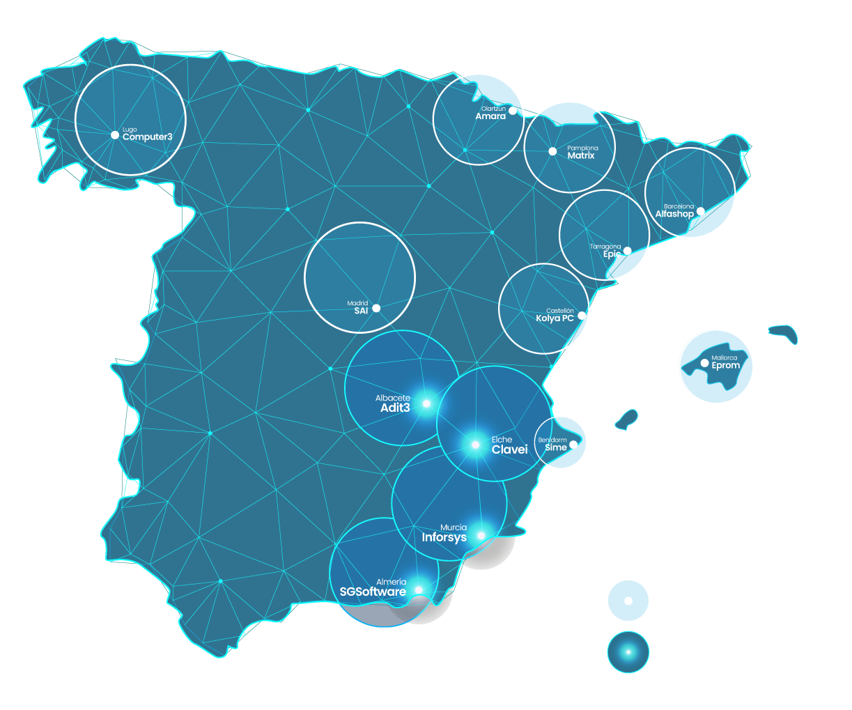 Mapa-Distribuidores-Clavei Mapa-Distribuidores-Clavei