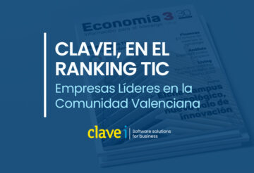 Clavei, en el ranking TIC de Empresas Líderes en la Comunidad Valenciana.