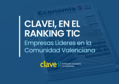 Clavei, en el ranking TIC de Empresas Líderes en la Comunidad Valenciana.
