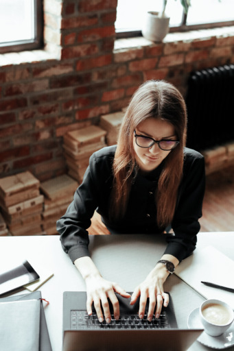 Woman in the office