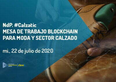 Nota de Prensa. MESA ONLINE BLOCKCHAIN CalzaTIC