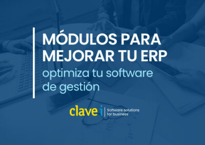 ¿Cuáles son los principales módulos de un ERP?