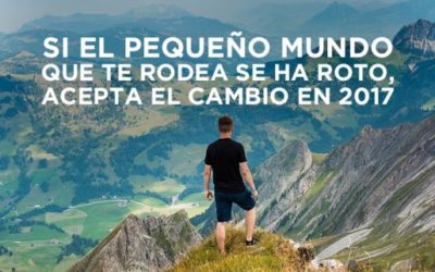 ClaveiMobility SAT SI EL PEQUEÑO MUNDO QUE TE RODEA SE HA ROTO, ACEPTA EL CAMBIO EN 2017