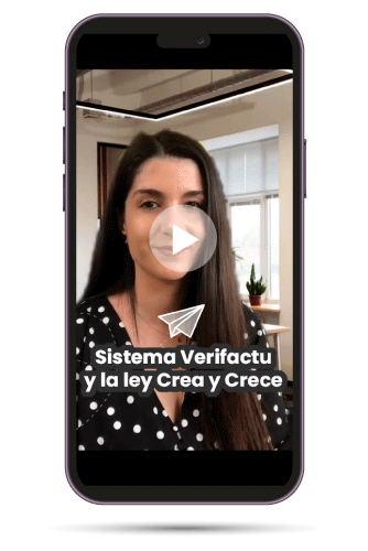 Sistema verifactu y ley crea y crece